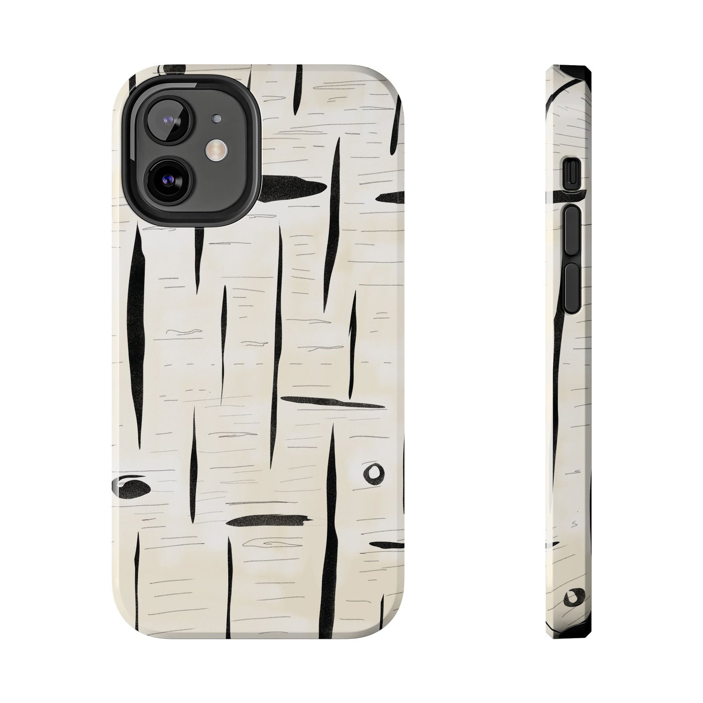 The Birch Study for Phone Case by Kempain-iPhone 12 Mini-