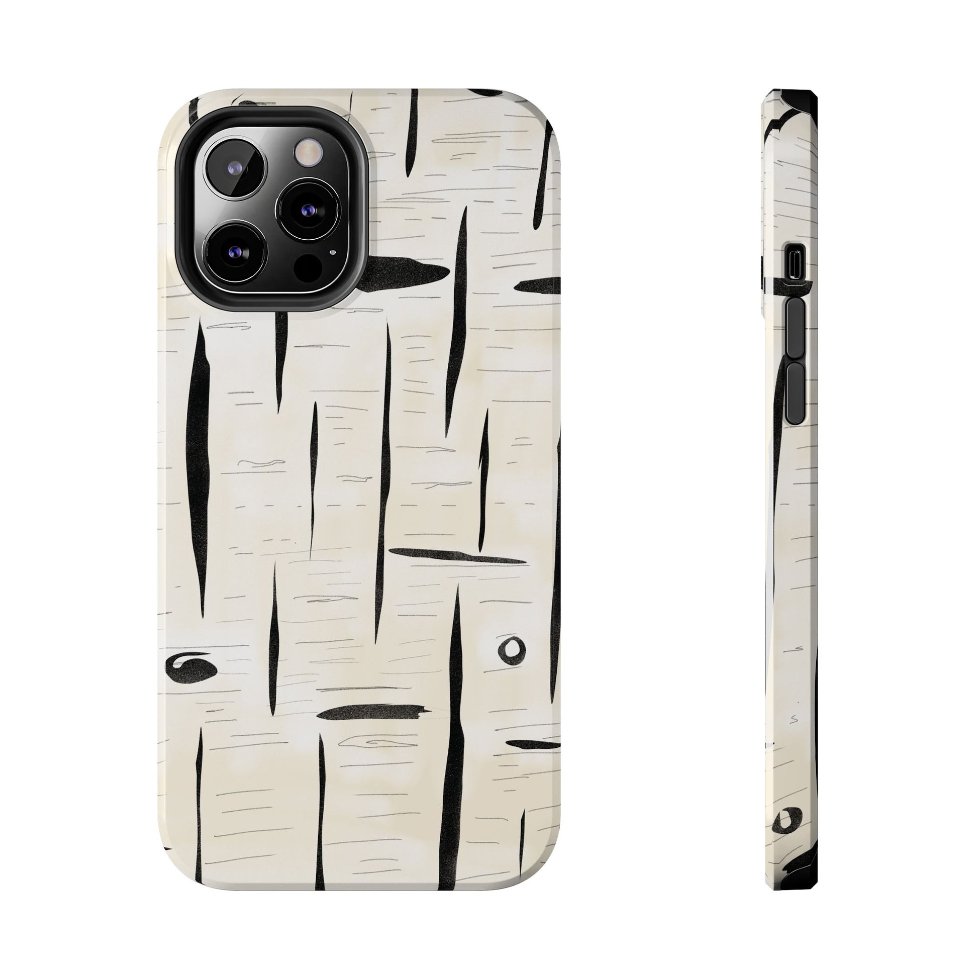 The Birch Study for Phone Case by Kempain-iPhone 12 Pro Max-