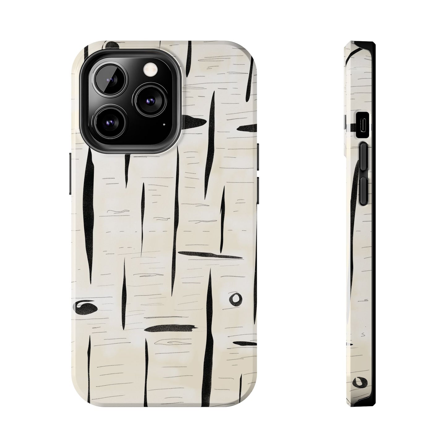 The Birch Study for Phone Case by Kempain-iPhone 13 Pro-