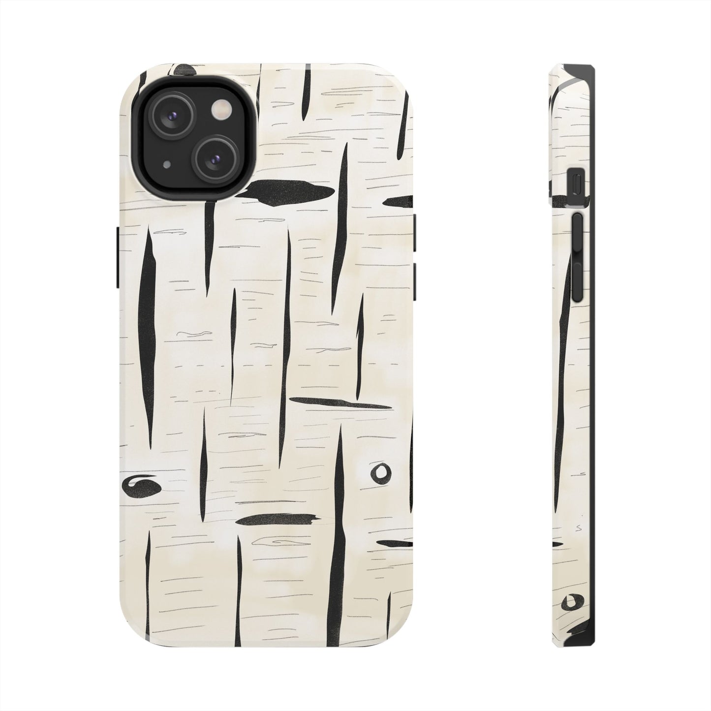 The Birch Study for Phone Case by Kempain-iPhone 14 Plus-