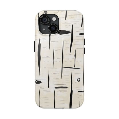 The Birch Study for Phone Case by Kempain-iPhone 15-