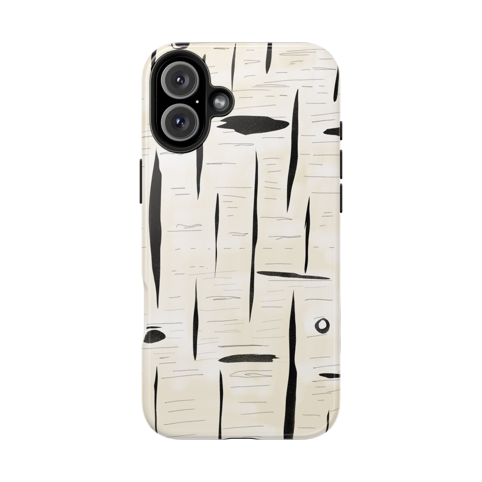 The Birch Study for Phone Case by Kempain-iPhone 16 Plus-