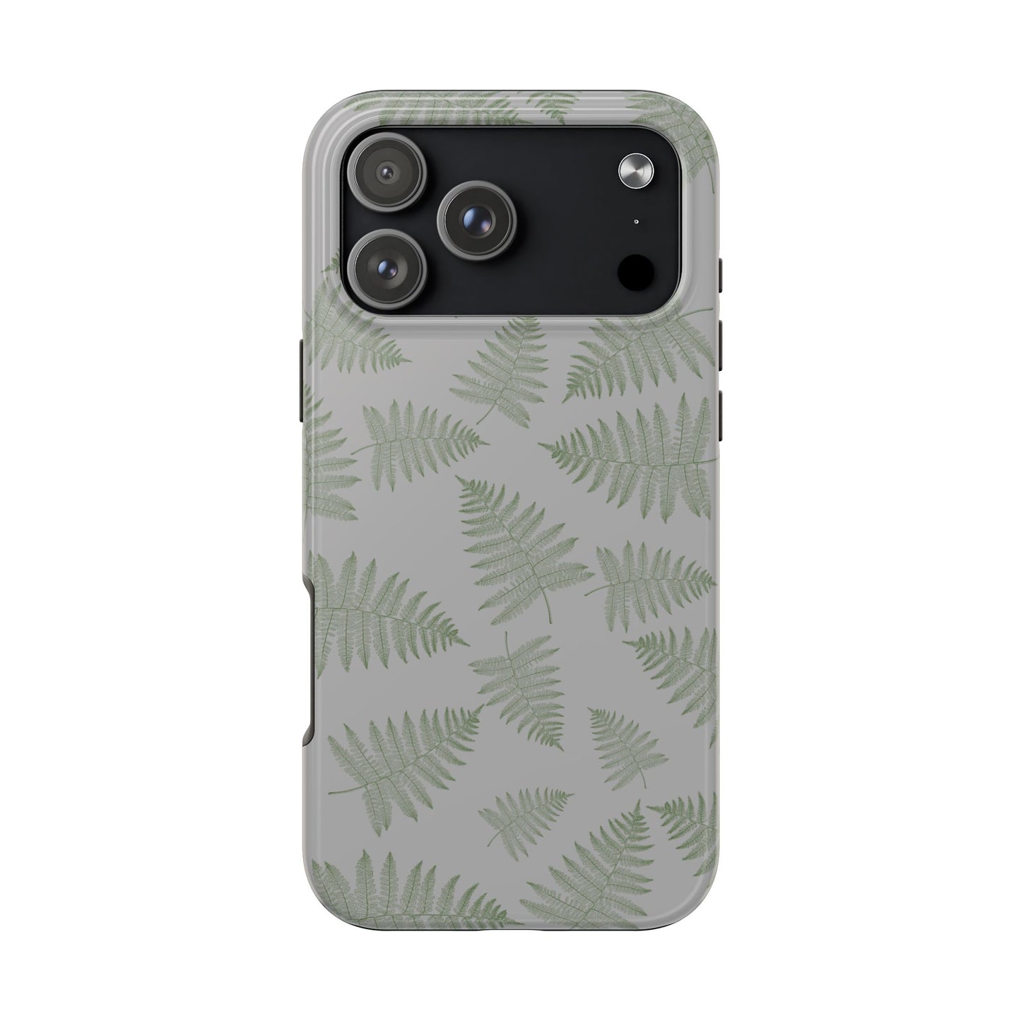 The Bracken Phone Case featuring illustrated fern pattern by Kempain-iPhone 17 Pro Max.