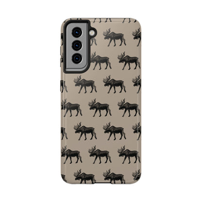 The Bull Moose pattern design Phone Case by Kempain-Samsung Galaxy S21