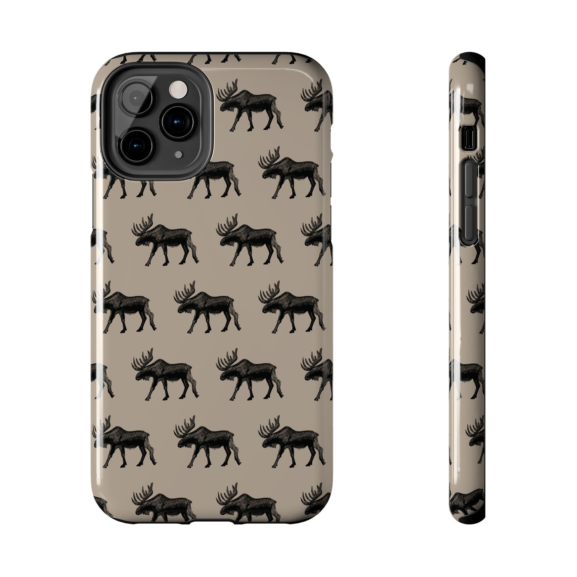 The Bull Moose pattern design Phone Case by Kempain-iPhone 11 Pro