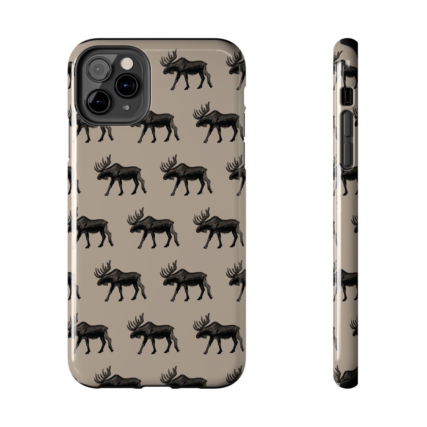The Bull Moose pattern design Phone Case by Kempain-iPhone 11 Pro Max