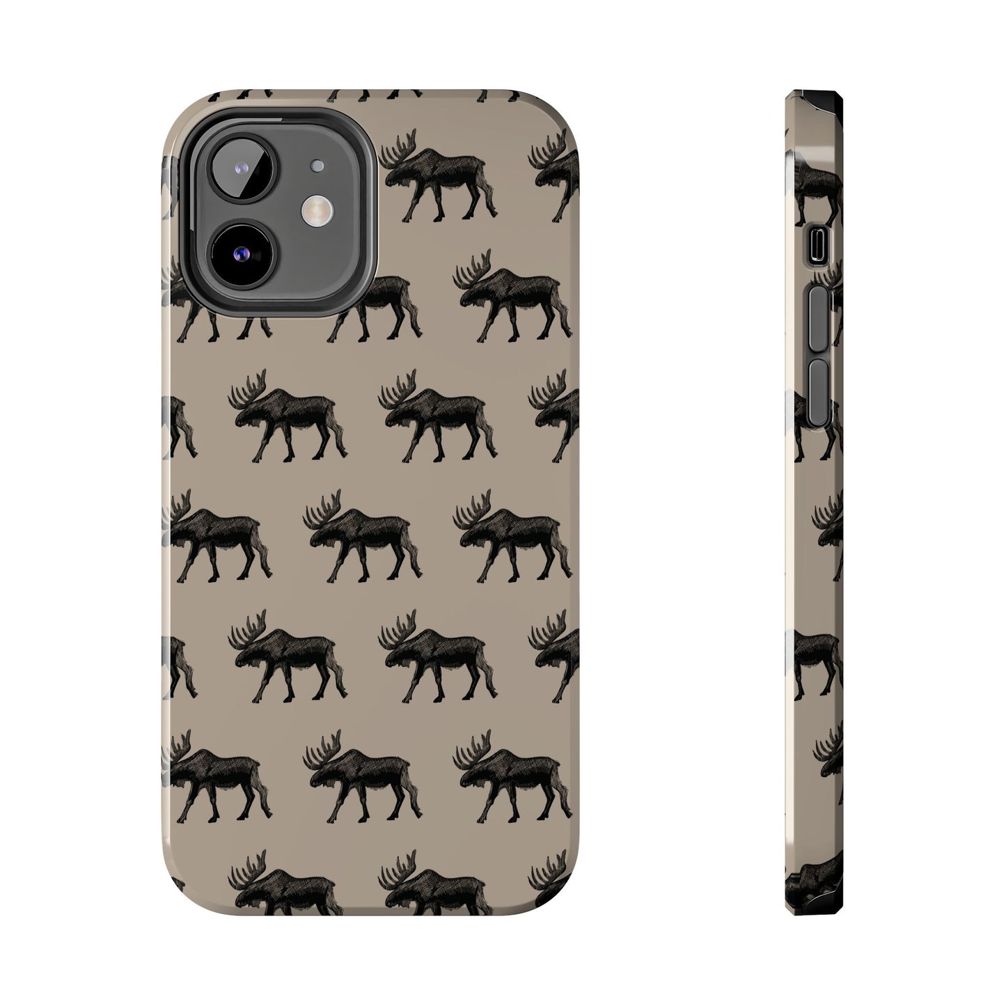 The Bull Moose pattern design Phone Case by Kempain-iPhone 12