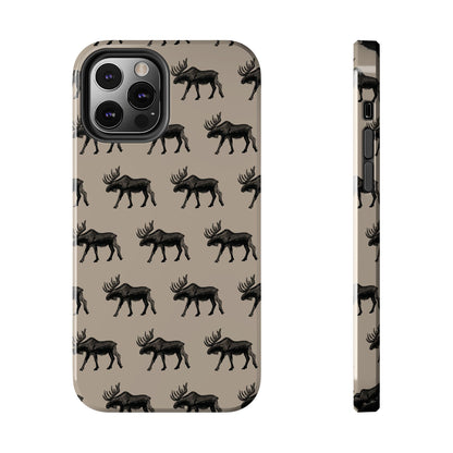 The Bull Moose pattern design Phone Case by Kempain-iPhone 12 Pro