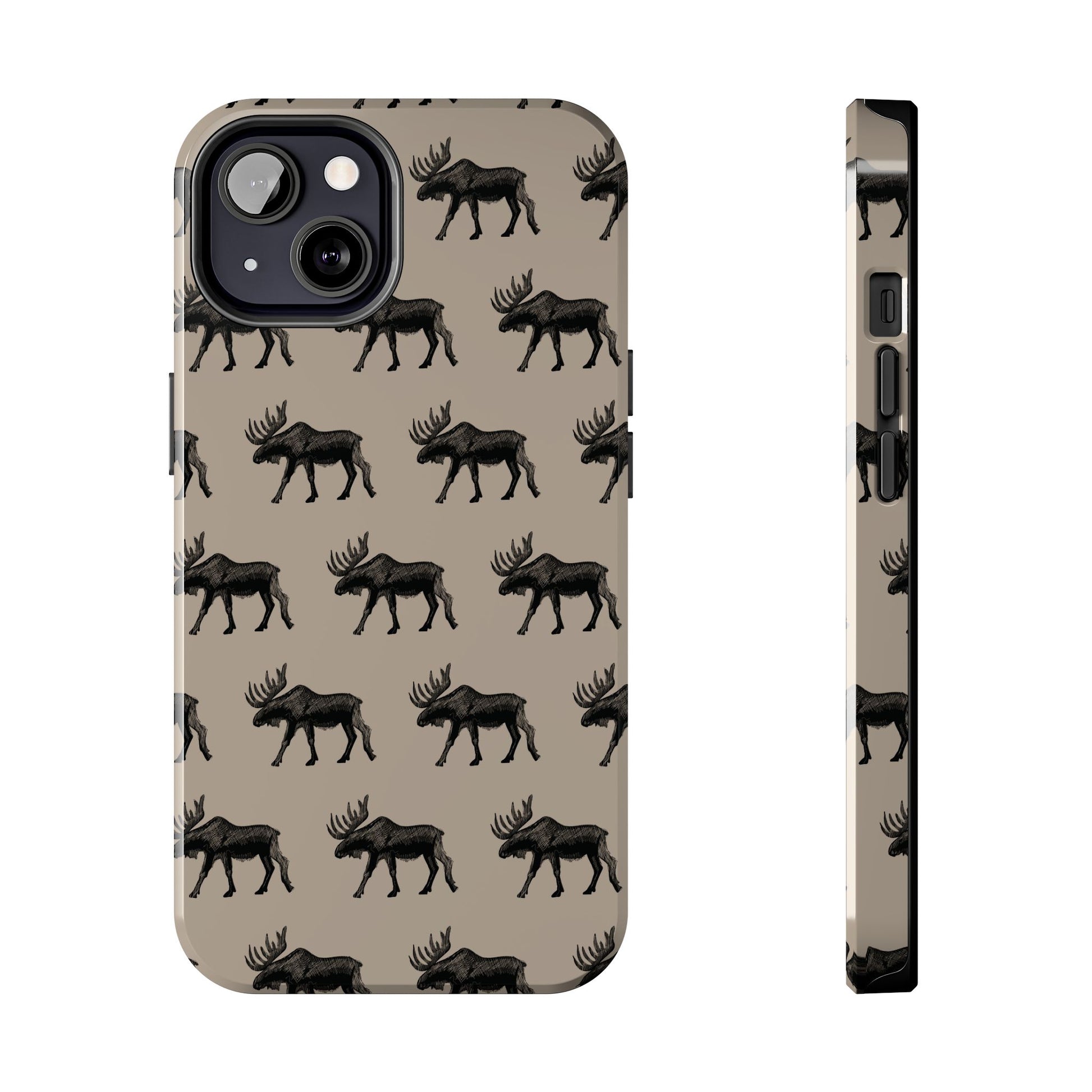 The Bull Moose pattern design Phone Case by Kempain-iPhone 13