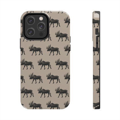The Bull Moose pattern design Phone Case by Kempain-iPhone 14 Pro Max