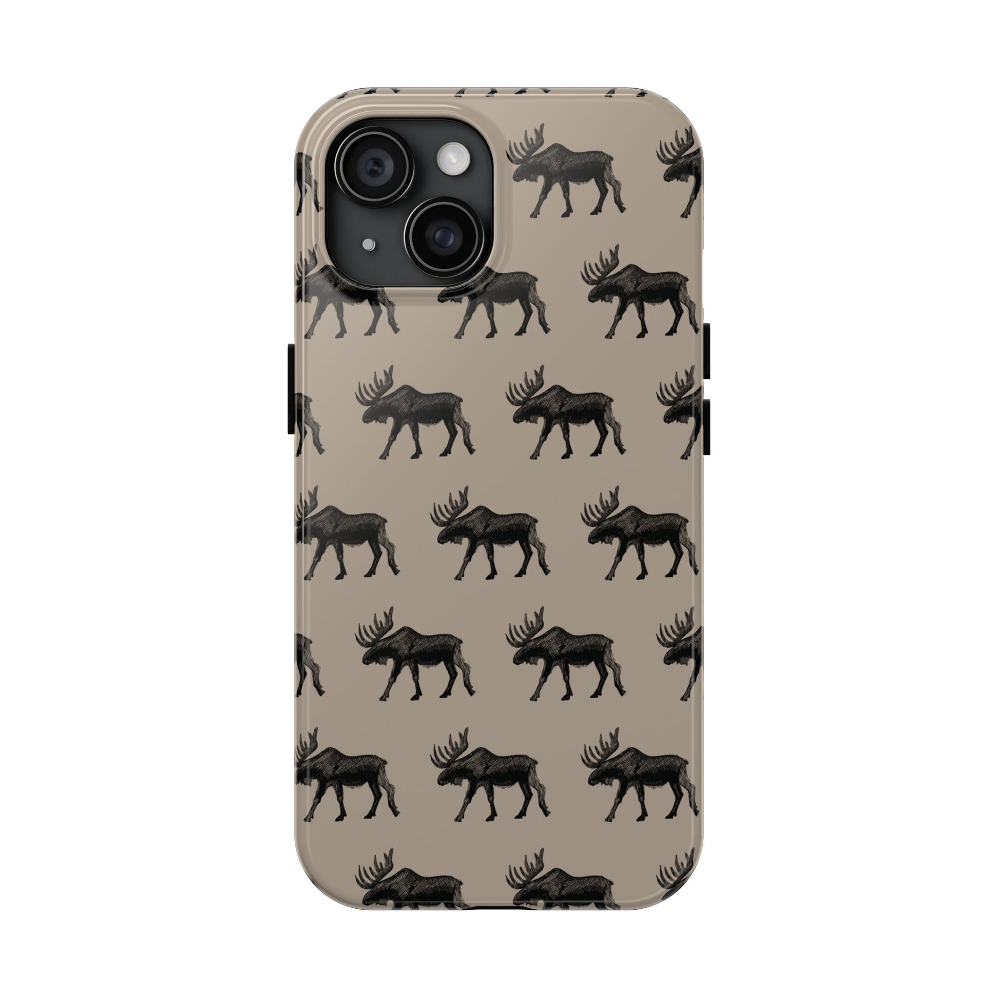 The Bull Moose pattern design Phone Case by Kempain-iPhone 15
