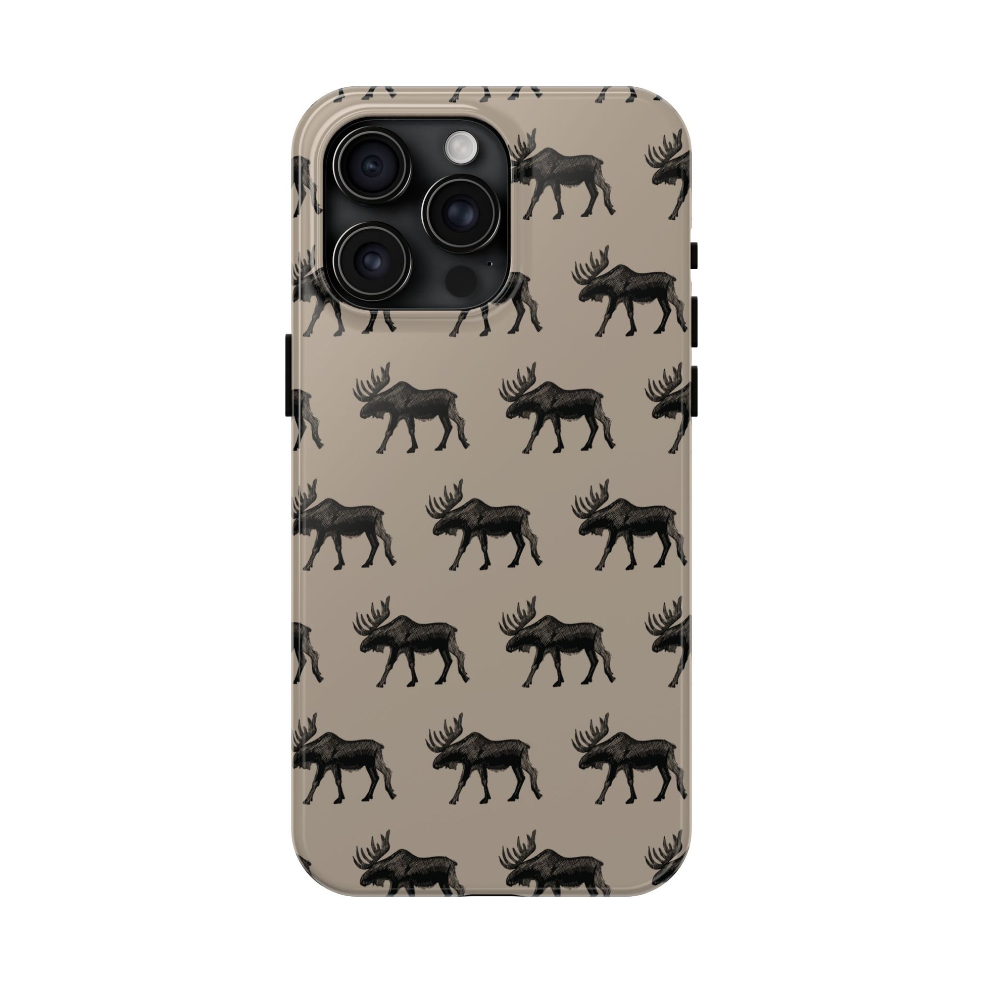 The Bull Moose pattern design Phone Case by Kempain-iPhone 15 Pro Max
