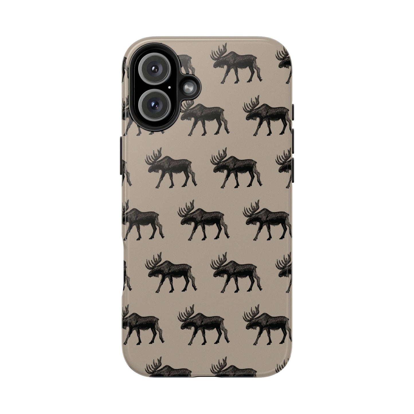 The Bull Moose pattern design Phone Case by Kempain-iPhone 16 Plus
