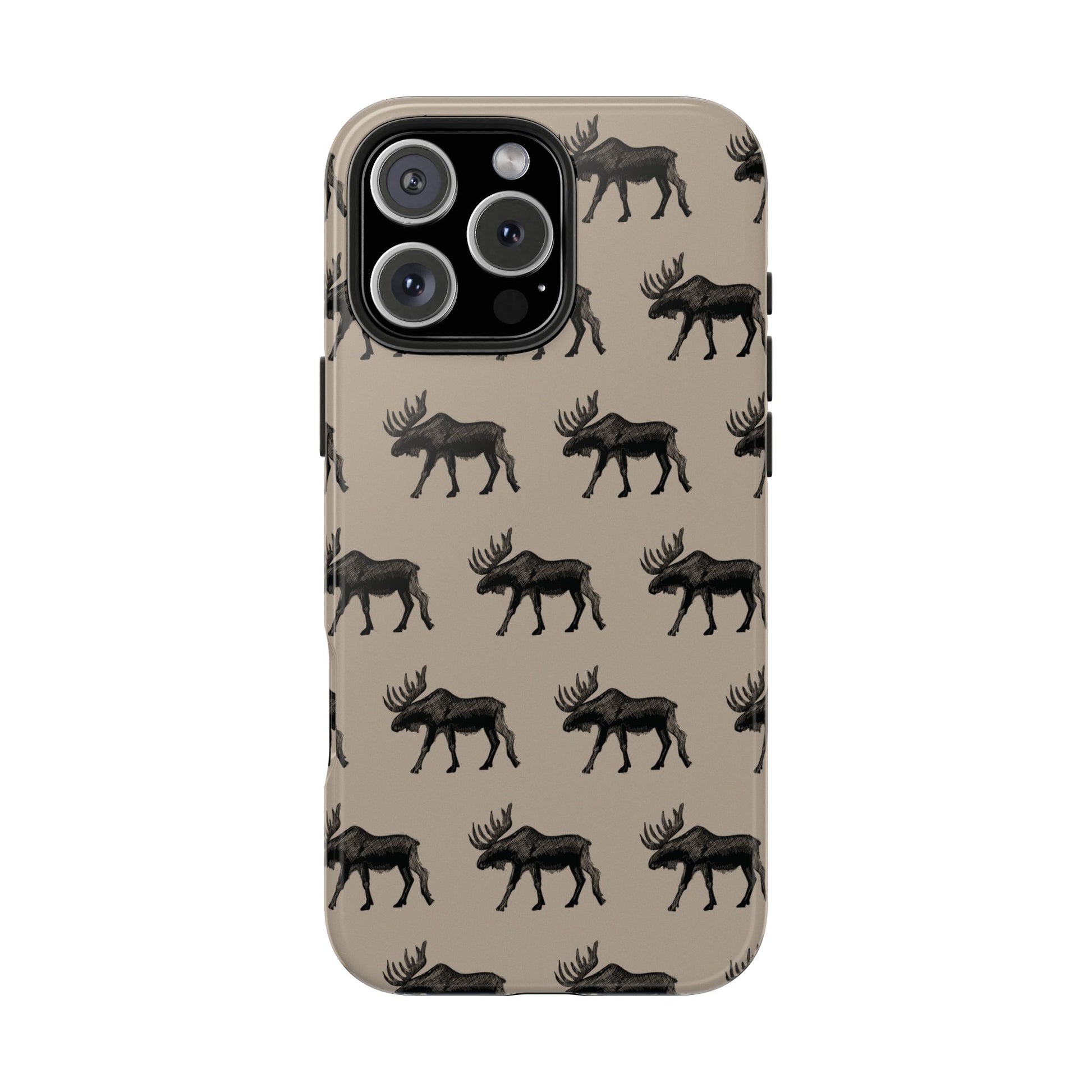 The Bull Moose pattern design Phone Case by Kempain-iPhone 16 Pro Max