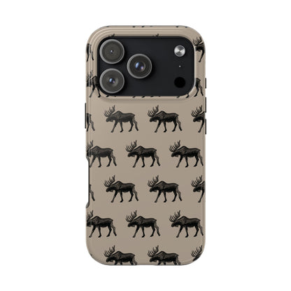 The Bull Moose pattern design Phone Case by Kempain-iPhone 17 Pro