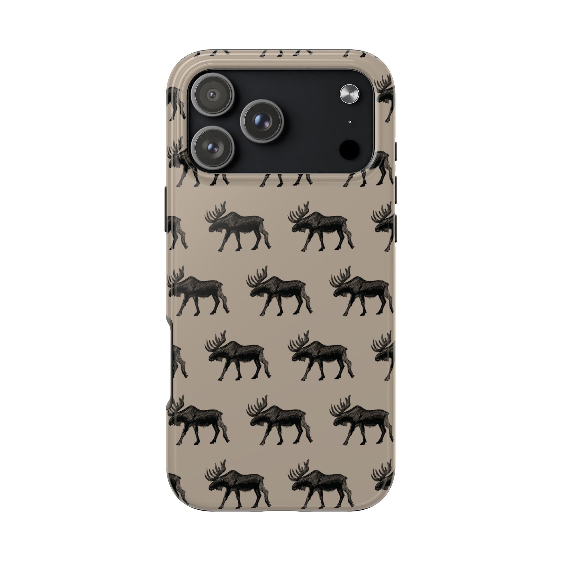 The Bull Moose pattern design Phone Case by Kempain-iPhone 17 Pro Max