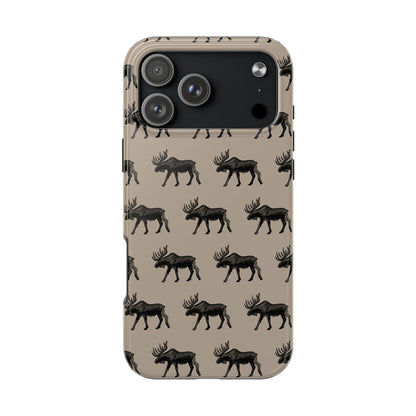The Bull Moose pattern design Phone Case by Kempain-iPhone 17 Pro Max
