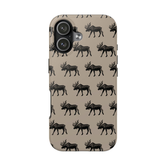 The Bull Moose pattern design Phone Case by Kempain-iPhone 17