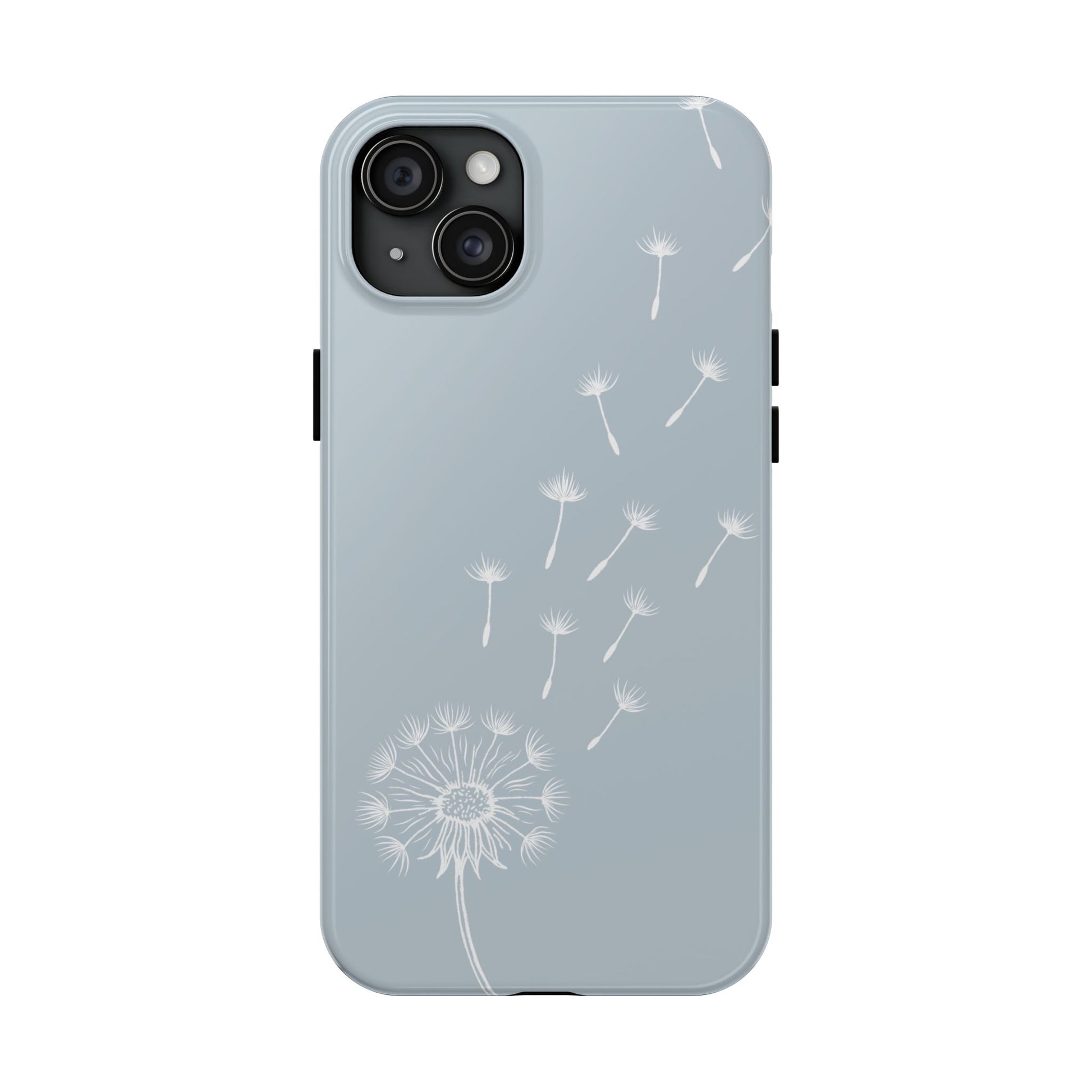 The Drift dandelion design for Phone Case by Kempain-iPhone 15 Plus-
