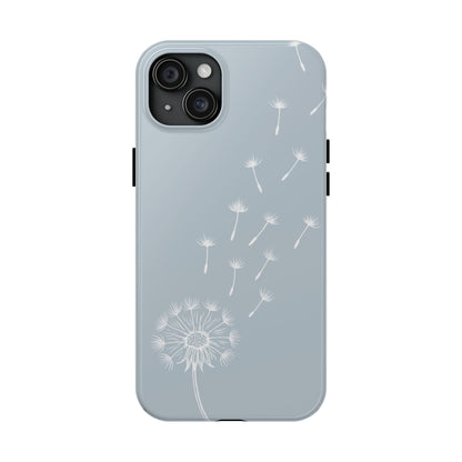 The Drift dandelion design for Phone Case by Kempain-iPhone 15 Plus-