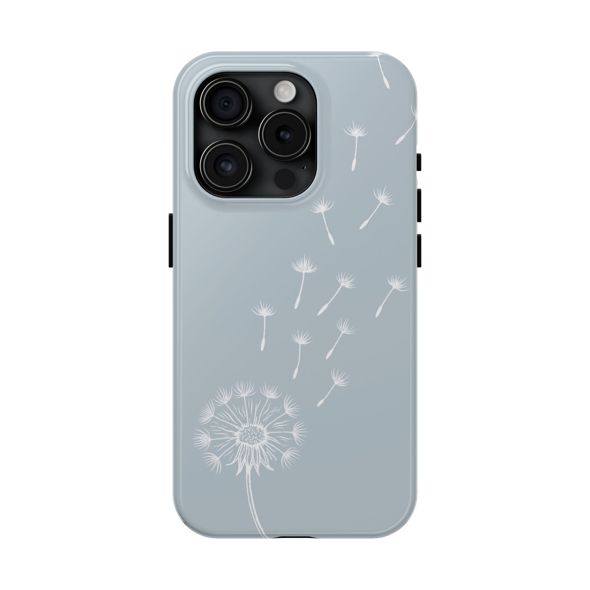 The Drift dandelion design for Phone Case by Kempain-iPhone 15 Pro-