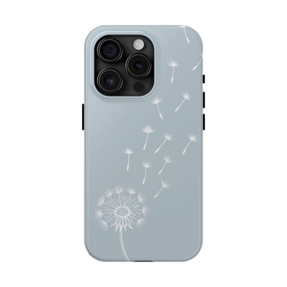 The Drift dandelion design for Phone Case by Kempain-iPhone 15 Pro-