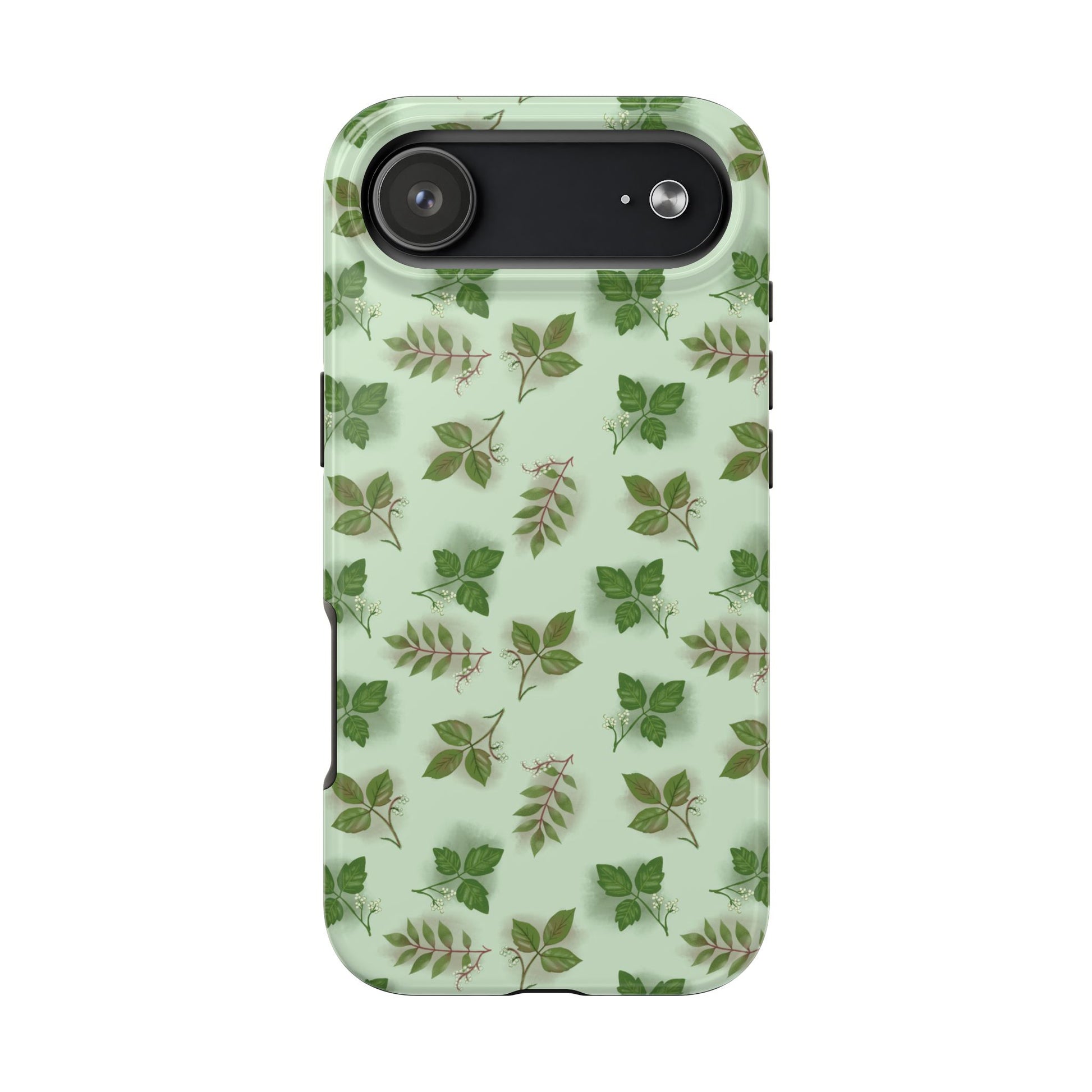 The Field Guide for Phone Case featuring poison ivy, poison oak, and poison sumac pattern by Kempain-iPhone 17 Air-