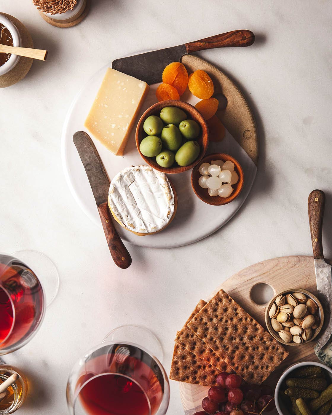 The Hand-Forged Cheese Knife Set | Stainless Steel & Hardwood by Farmhouse Pottery