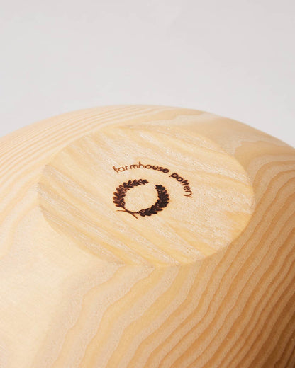 The Handcrafted Ash Wood Bowl | Vermont-Made Heirloom by Farmhouse Pottery