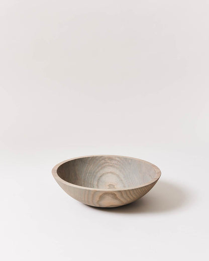 The Handcrafted Ash Wood Bowl | Vermont-Made Heirloom 12" by Farmhouse Pottery