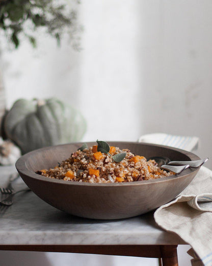 The Handcrafted Ash Wood Bowl | Vermont-Made Heirloom by Farmhouse Pottery