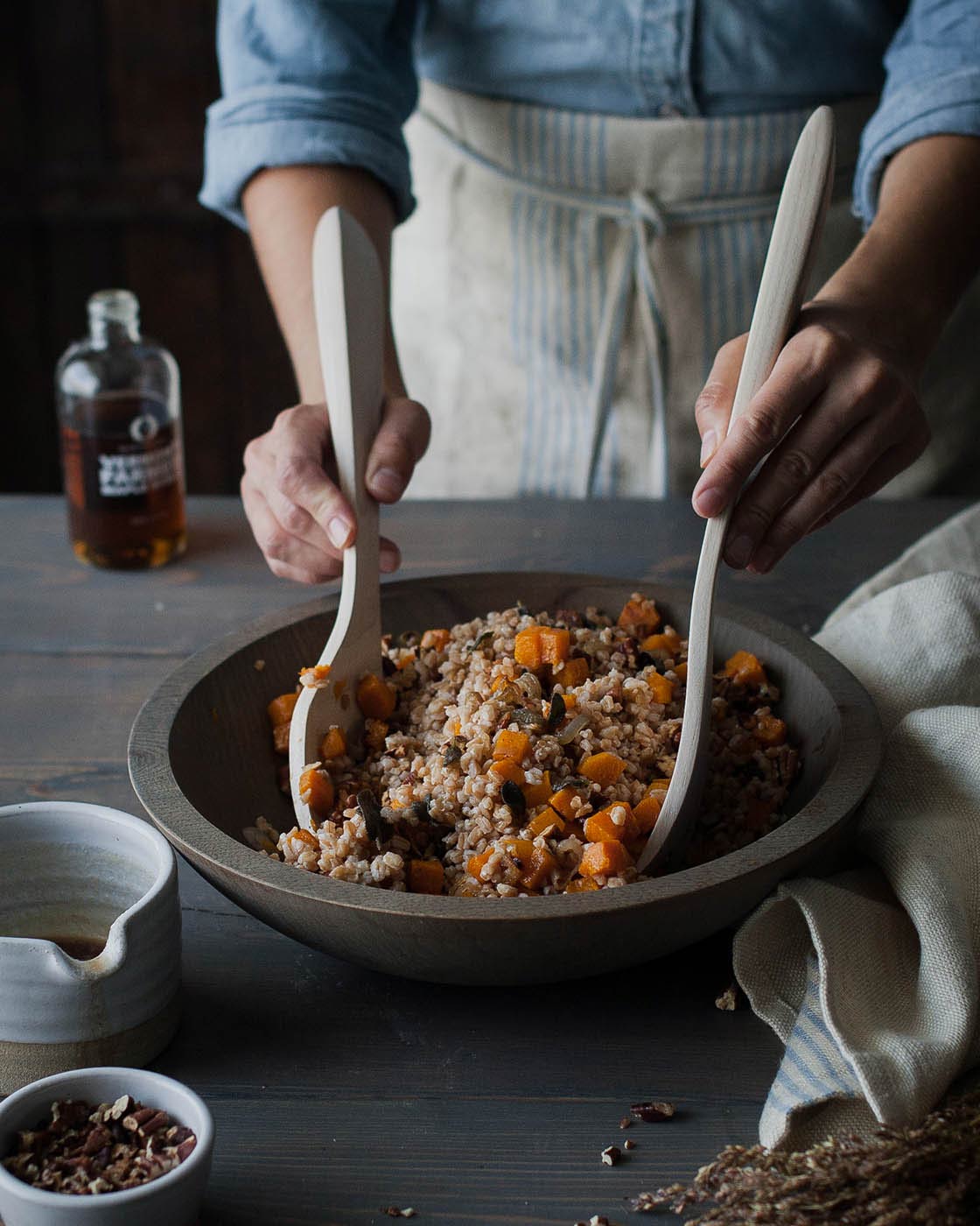 The Handcrafted Ash Wood Bowl | Vermont-Made Heirloom by Farmhouse Pottery