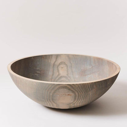 The Handcrafted Ash Wood Bowl | Vermont-Made Heirloom 20" by Farmhouse Pottery