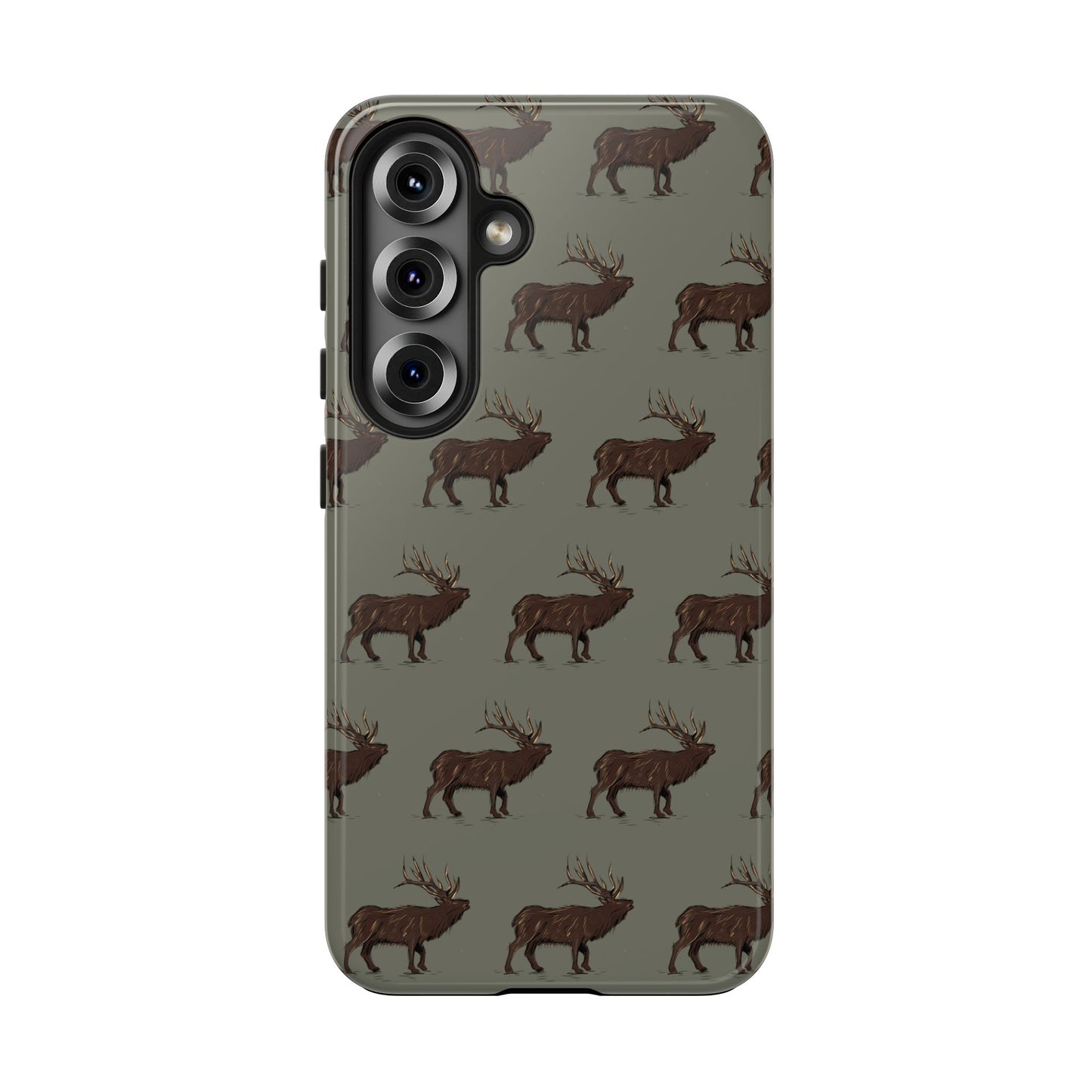 The High Country Elk pattern design for Phone Case by Kempain-Samsung Galaxy S25-