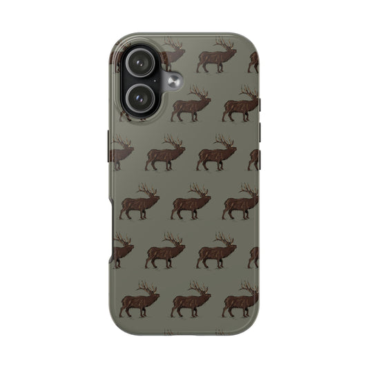 The High Country Elk pattern design for Phone Case by Kempain-iPhone 17-