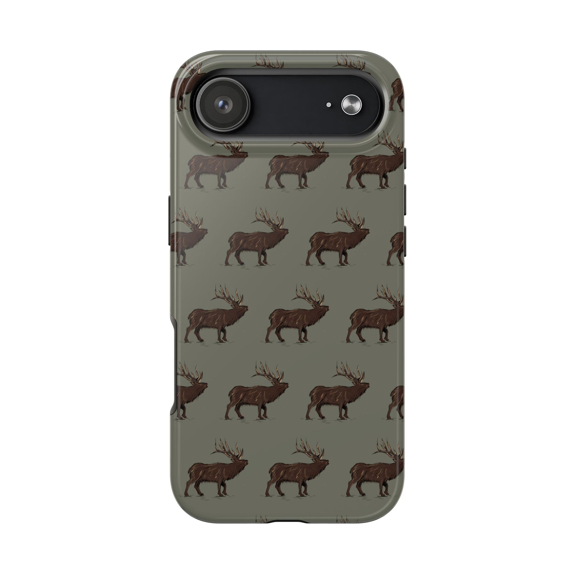 The High Country Elk pattern design for Phone Case by Kempain-iPhone 17 Air-