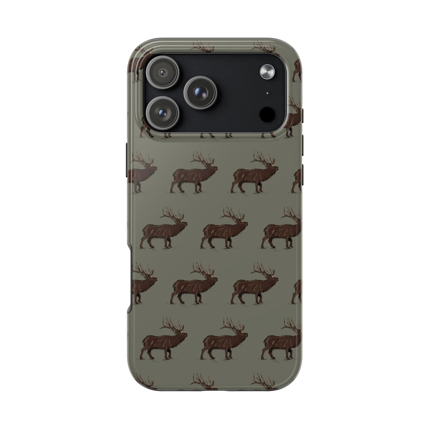 The High Country Elk pattern design for Phone Case by Kempain-iPhone 17 Pro Max-