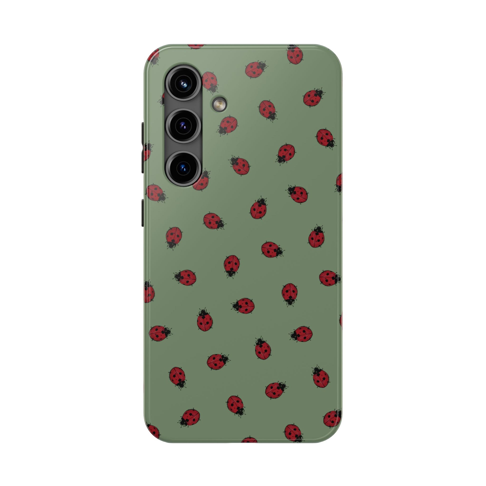 The Ladybug Pattern Phone Case for Samsung Galaxy S24 by Kempain