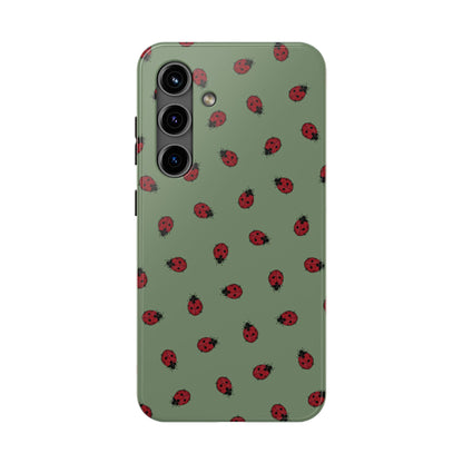 The Ladybug Pattern Phone Case for Samsung Galaxy S24 by Kempain