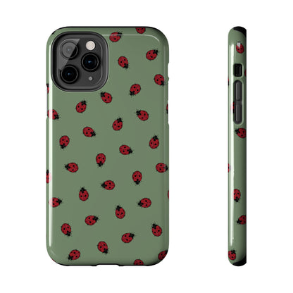 The Ladybug Pattern Phone Case for iPhone 11 Pro by Kempain
