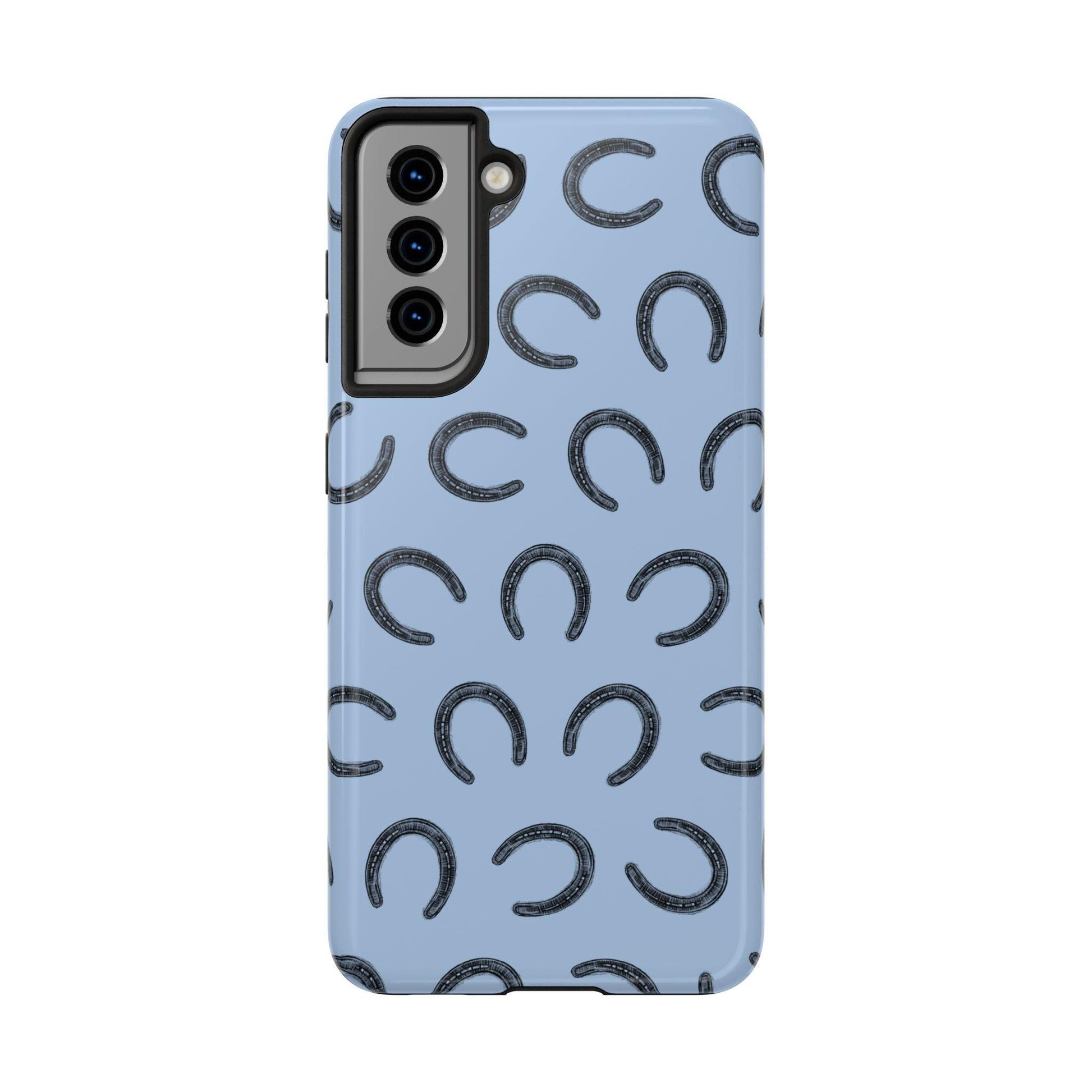 The Lucky Horseshoe Phone Case for Samsung Galaxy S21 by Kempain Family Outfitters.