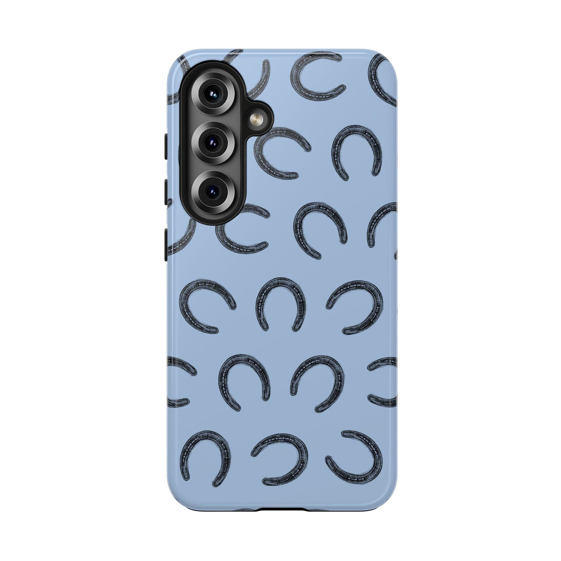 The Lucky Horseshoe Phone Case for Samsung Galaxy S25 by Kempain Family Outfitters.
