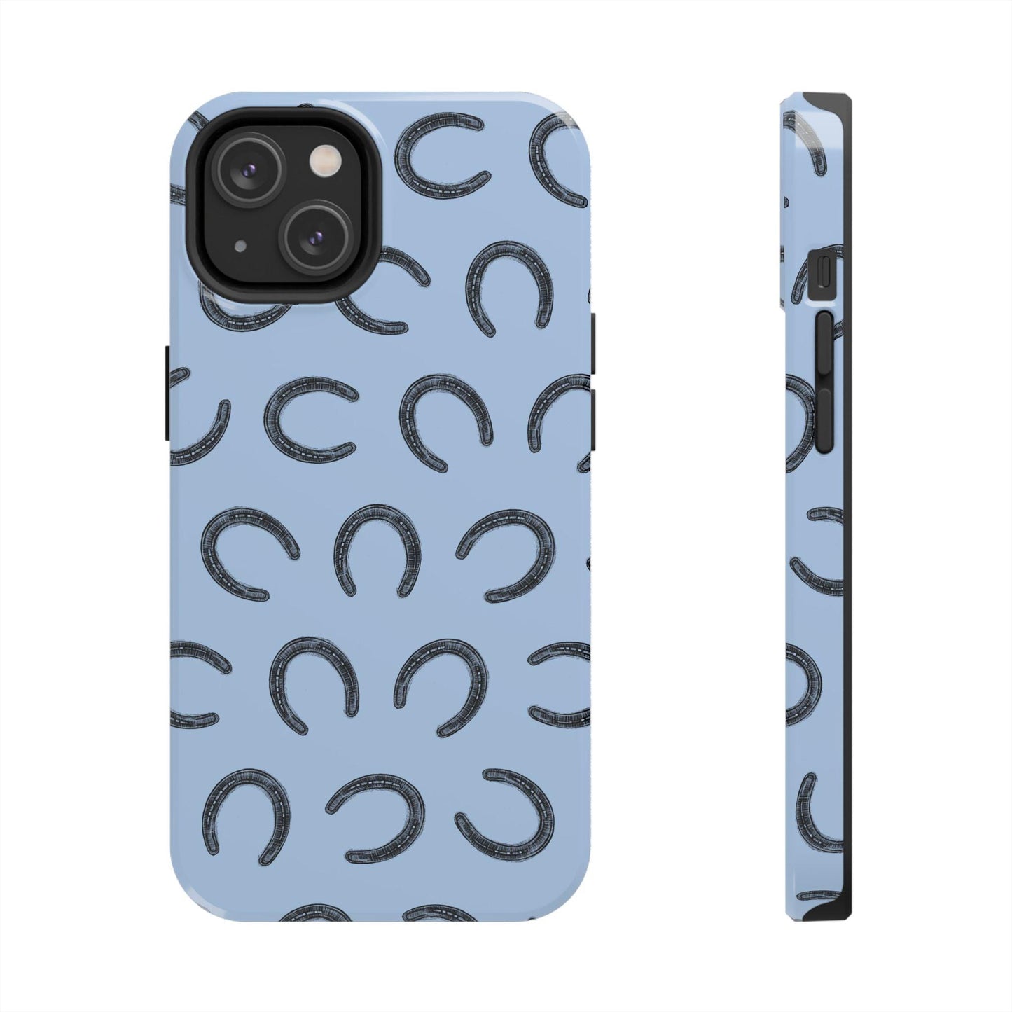 The Lucky Horseshoe Phone Case for iPhone 14 by Kempain Family Outfitters.