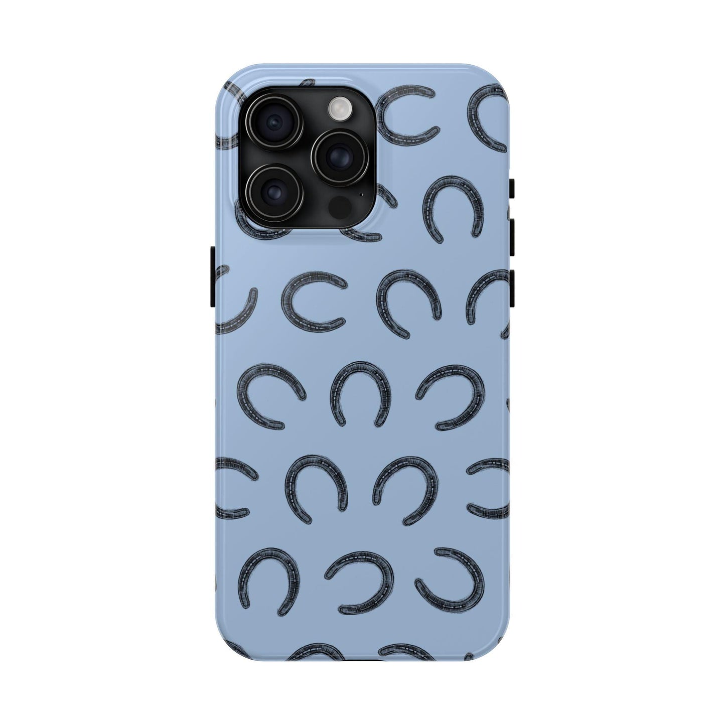 The Lucky Horseshoe Phone Case for iPhone 15 Pro Max by Kempain Family Outfitters.