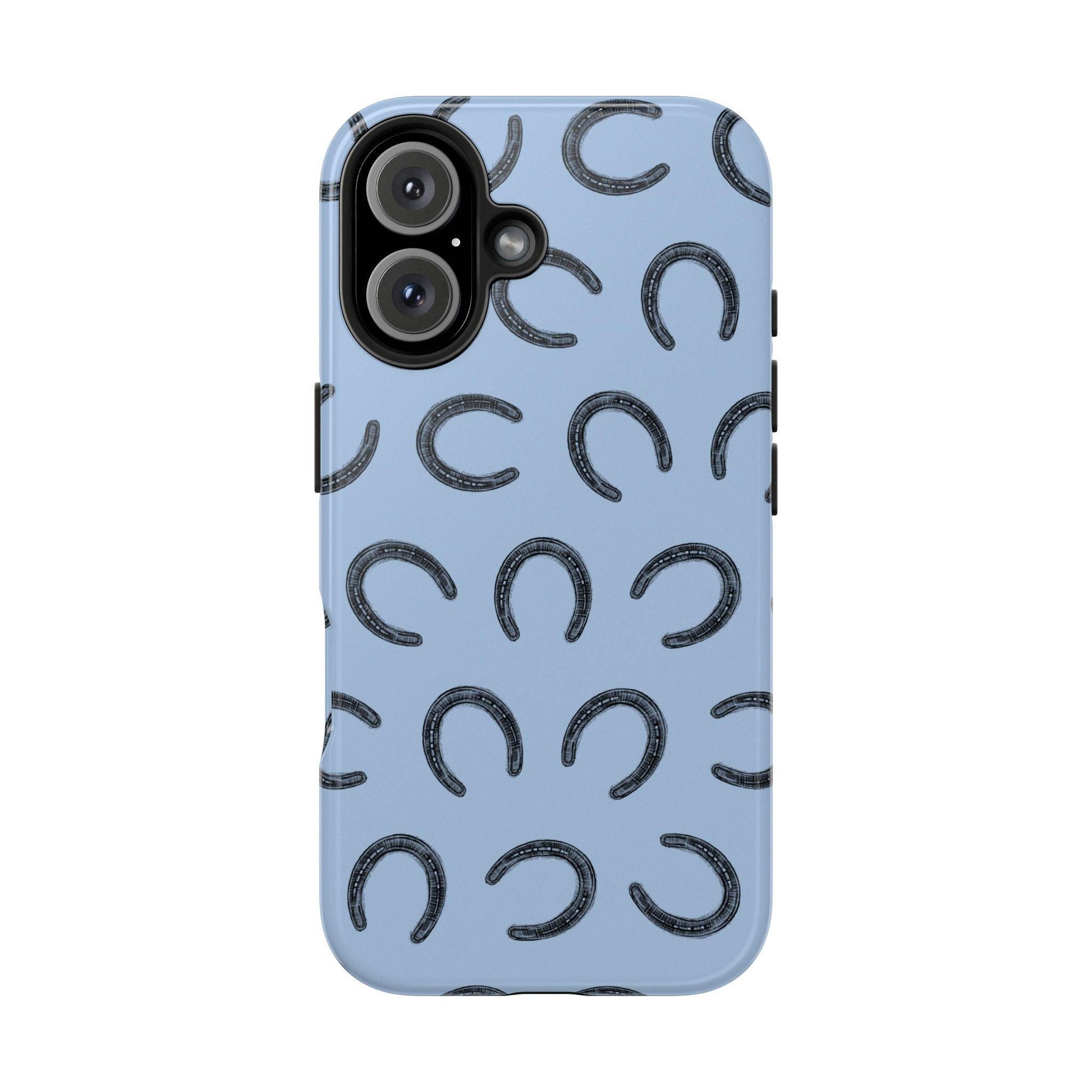 The Lucky Horseshoe Phone Case for iPhone 16 by Kempain Family Outfitters.