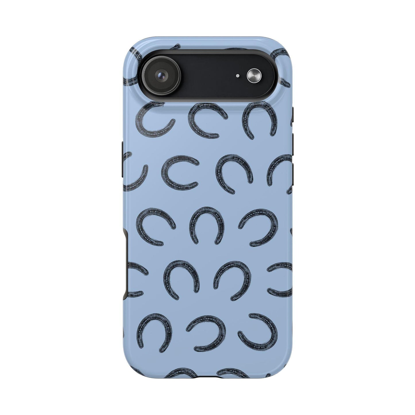 The Lucky Horseshoe Phone Case for iPhone 17 Air by Kempain Family Outfitters.