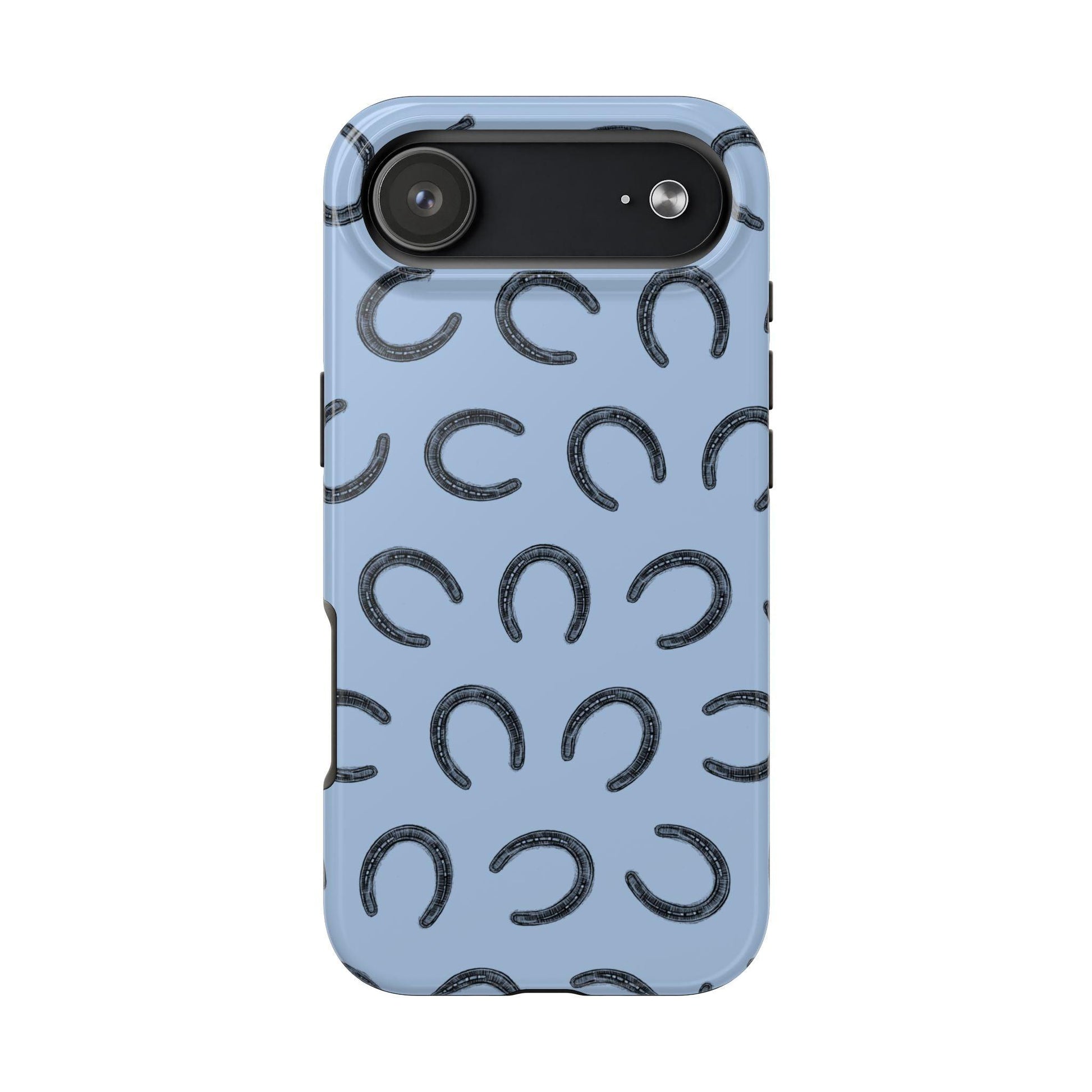The Lucky Horseshoe Phone Case for iPhone 17 Air by Kempain Family Outfitters.