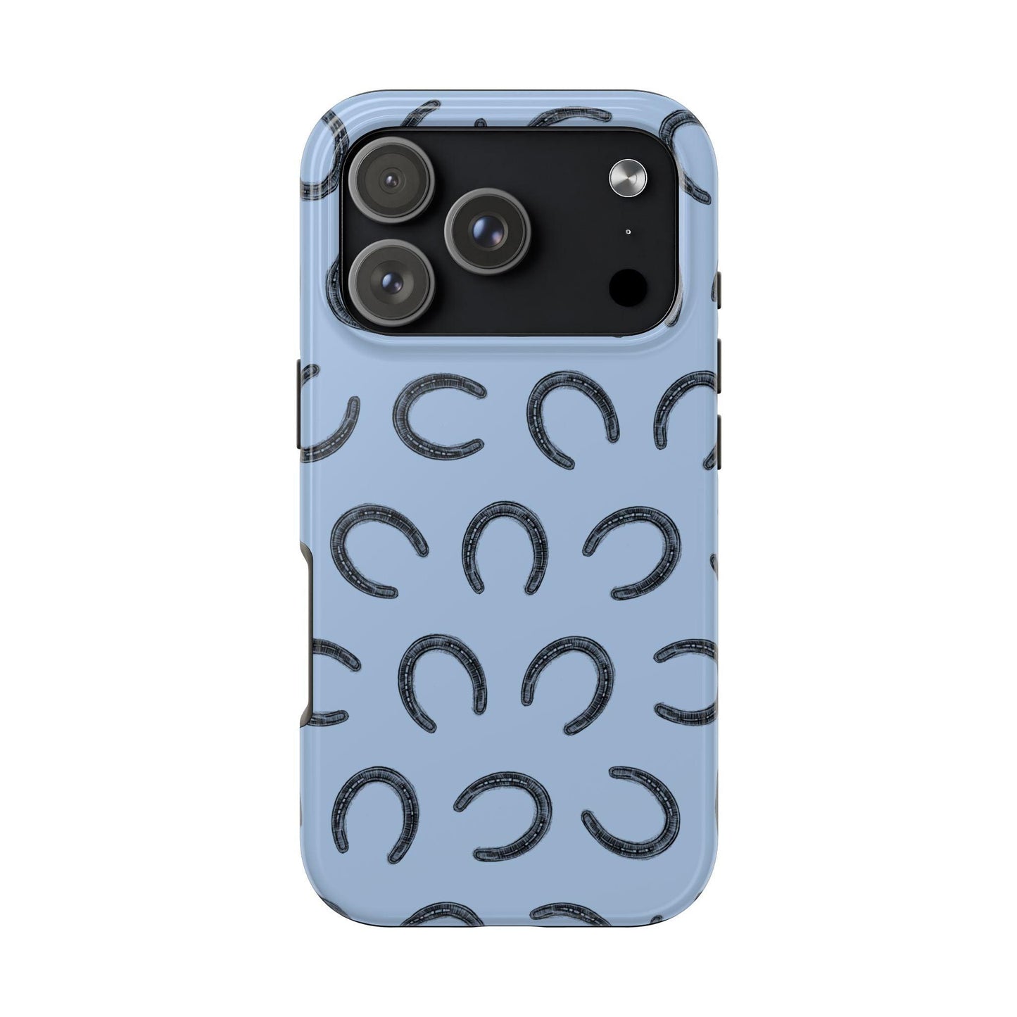 The Lucky Horseshoe Phone Case for iPhone 17 Pro by Kempain Family Outfitters.