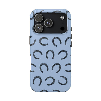 The Lucky Horseshoe Phone Case for iPhone 17 Pro by Kempain Family Outfitters.