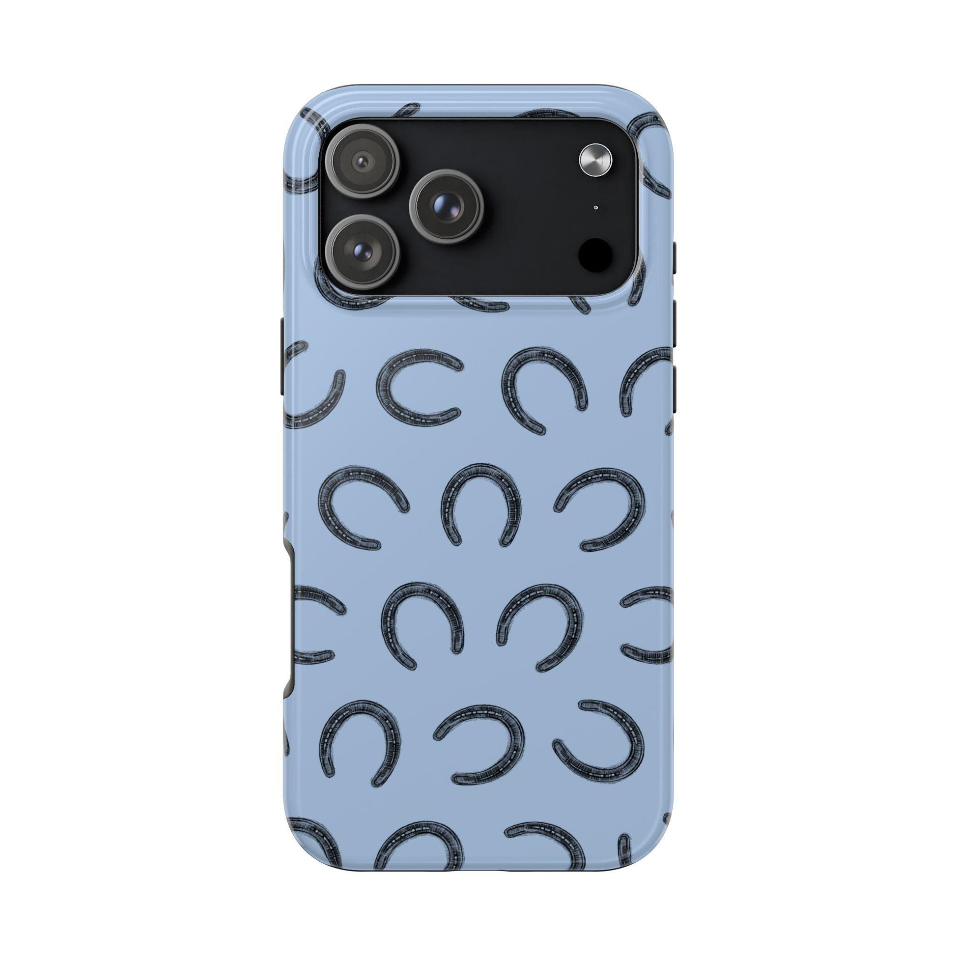 The Lucky Horseshoe Phone Case for iPhone 17 Pro Max by Kempain Family Outfitters.